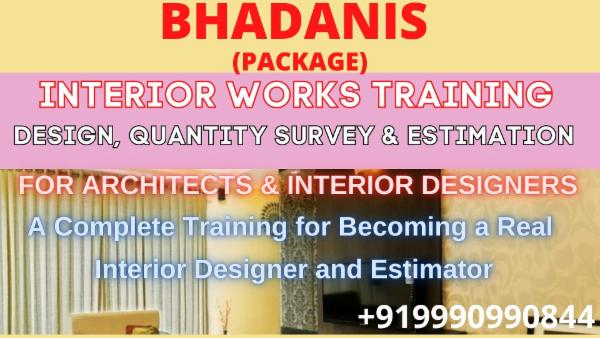 INTERIOR WORKS TRAINING PACKAGE FOR INTERIOR DESIGNERS ARCHITECTS