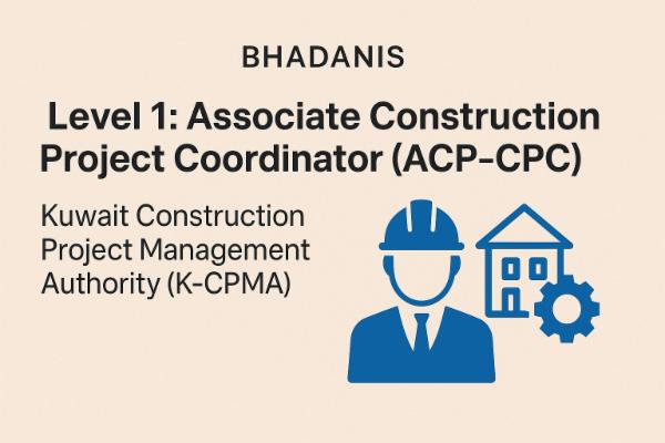 Cpc Project Management Level 1: Associate Construction Project Coordinator (ACP-CPC) – Kuwait ...