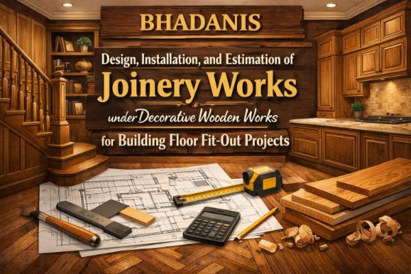 Design, Installation, and Estimation of Joinery Works under Decorative ...
